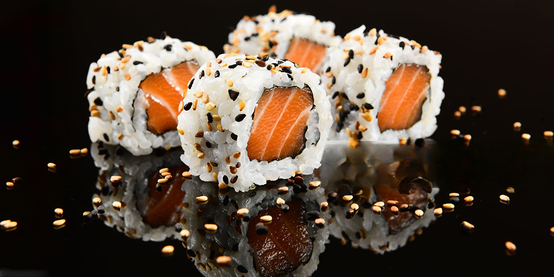 sushi nigiri de gamba