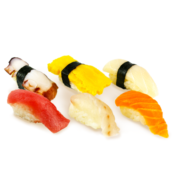 Nigiri Variado, 6 Piezas