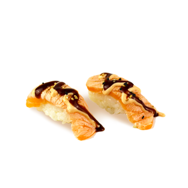 Aburi Sushi Salmón, 2 Unidades
